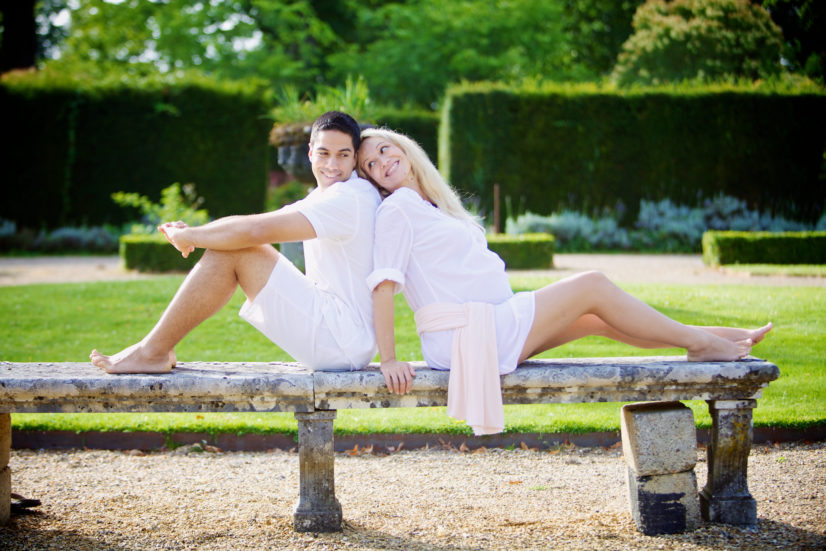 Séance Photo De Grossesse Au Château De Thoiry, Paris