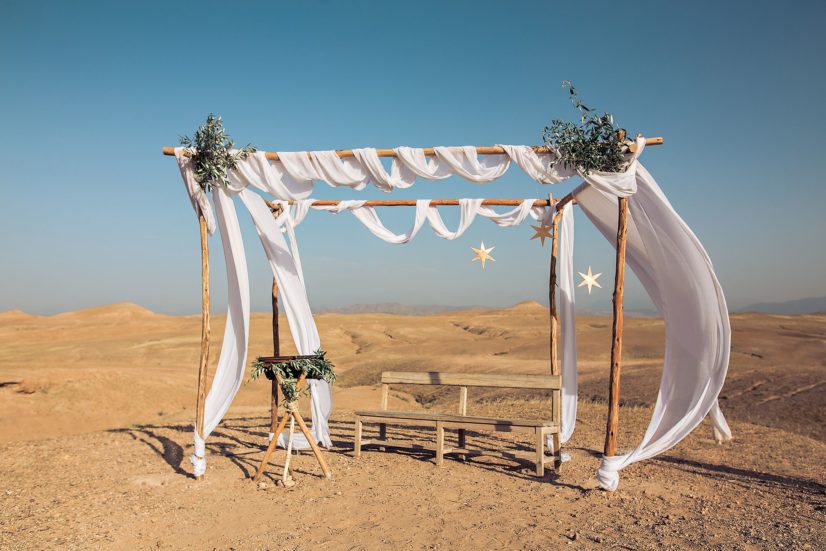 Mariage Sous Les étoiles D’Agafay Maroc