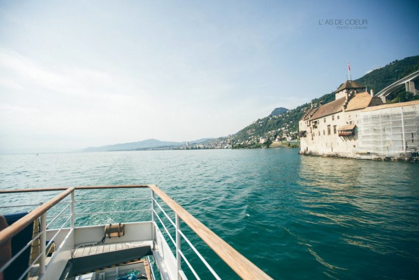 Photos mariage lac leman suisse