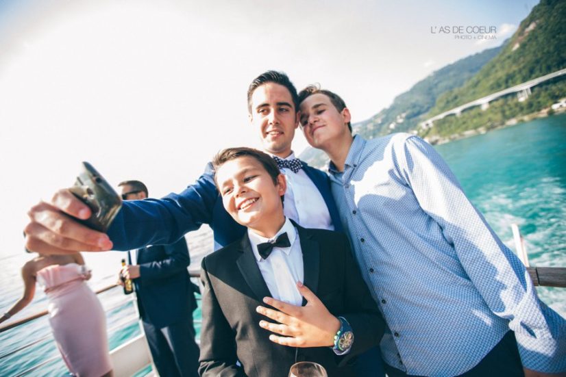 Photos mariage lac leman suisse