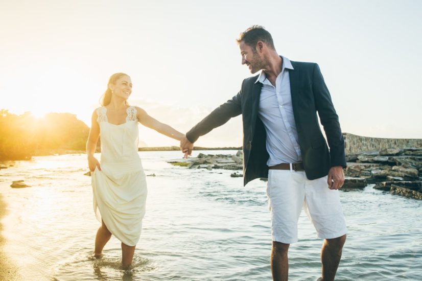 Mariage Dans Les Caraïbes Sur La Plage