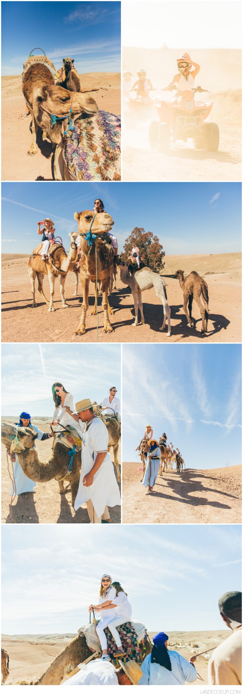 Photographe mariage Marrakech désert d'Agafay