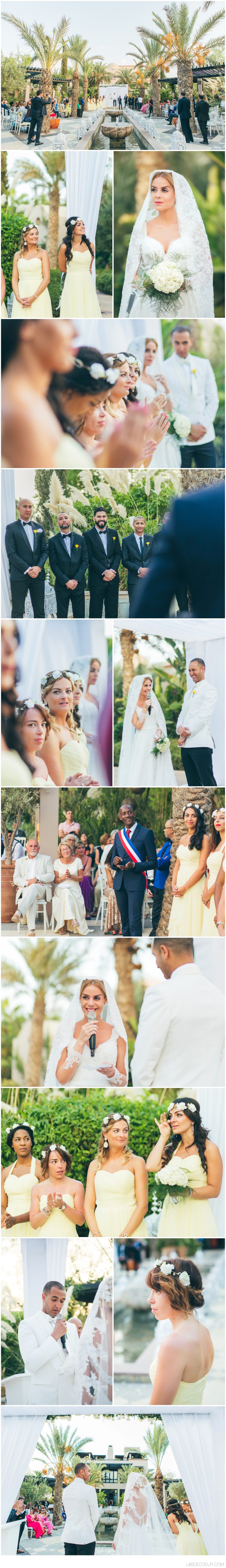photographe mariage Marrakech cérémonie extérieur