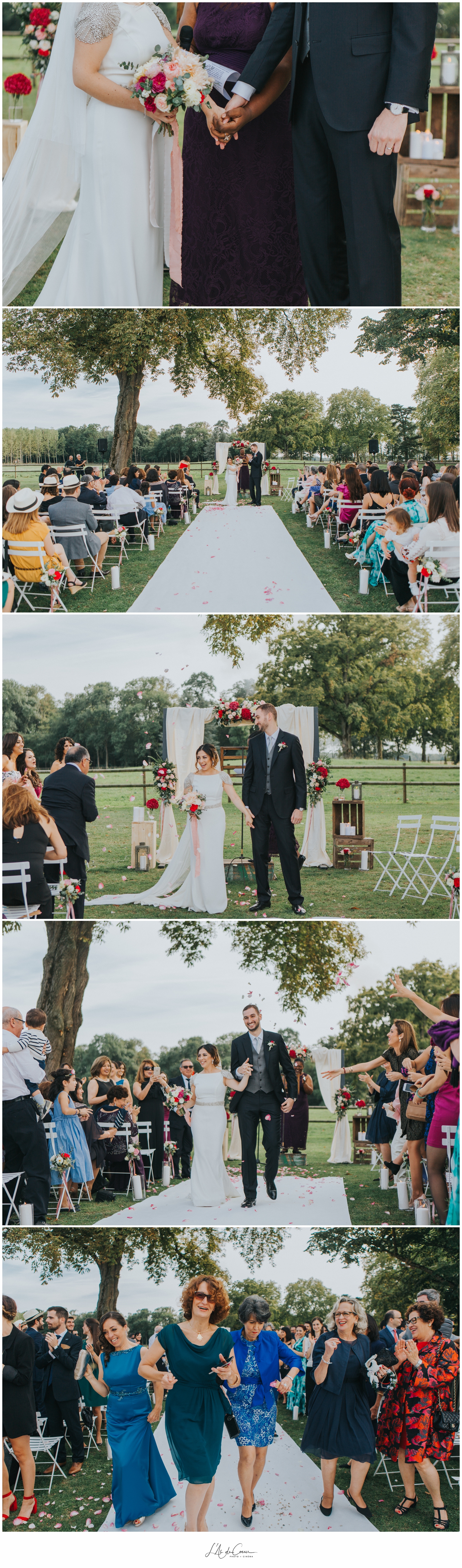 céremonie mariage Château de Varennes ©lasdecoeur 5