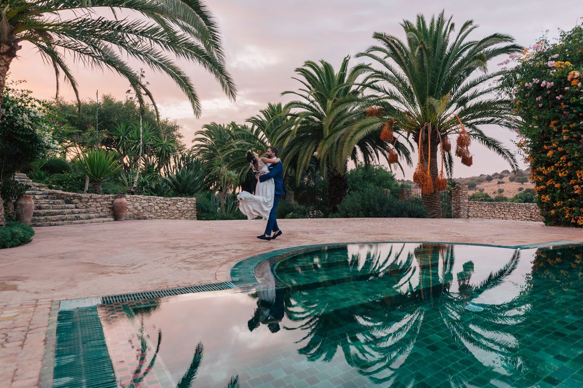 Mariage à Essaouira, Jardin Des Douars