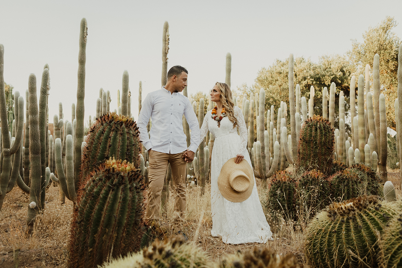 Love Session Photo Cactus Garden Marrakesh