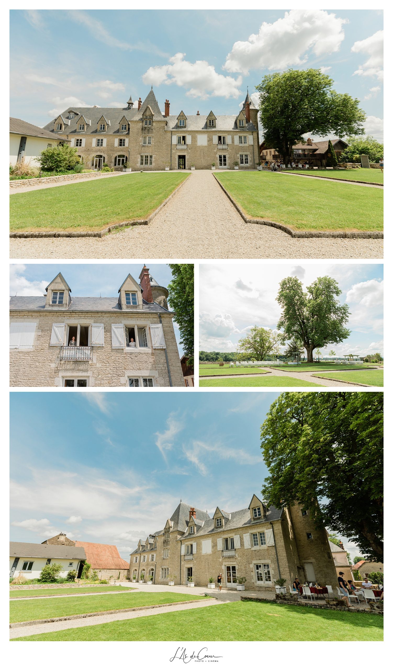 Chateau Amondans Photo Mariage L'As de Coeur