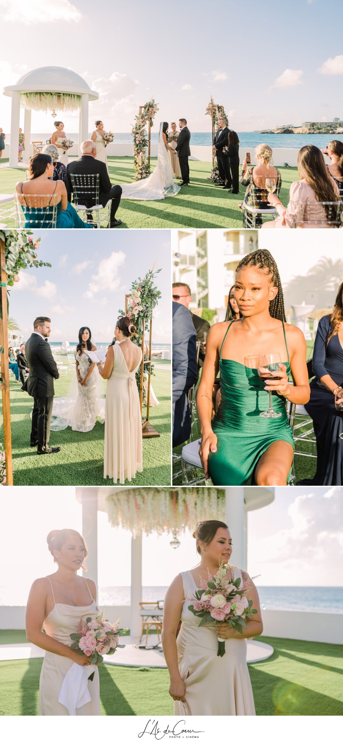 Sint Maarten wedding photographer ceremony