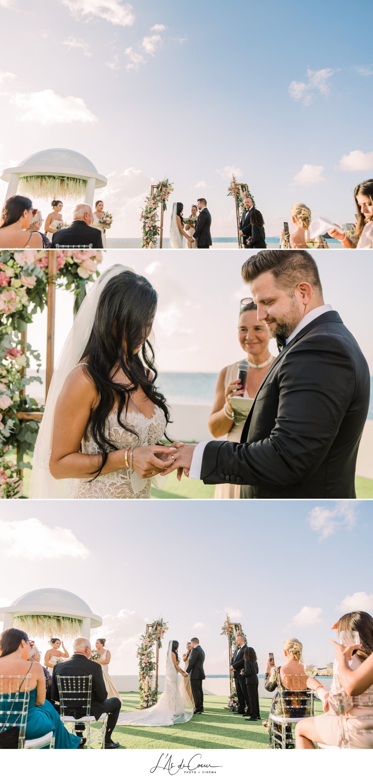 Caribbean wedding photographer ceremony