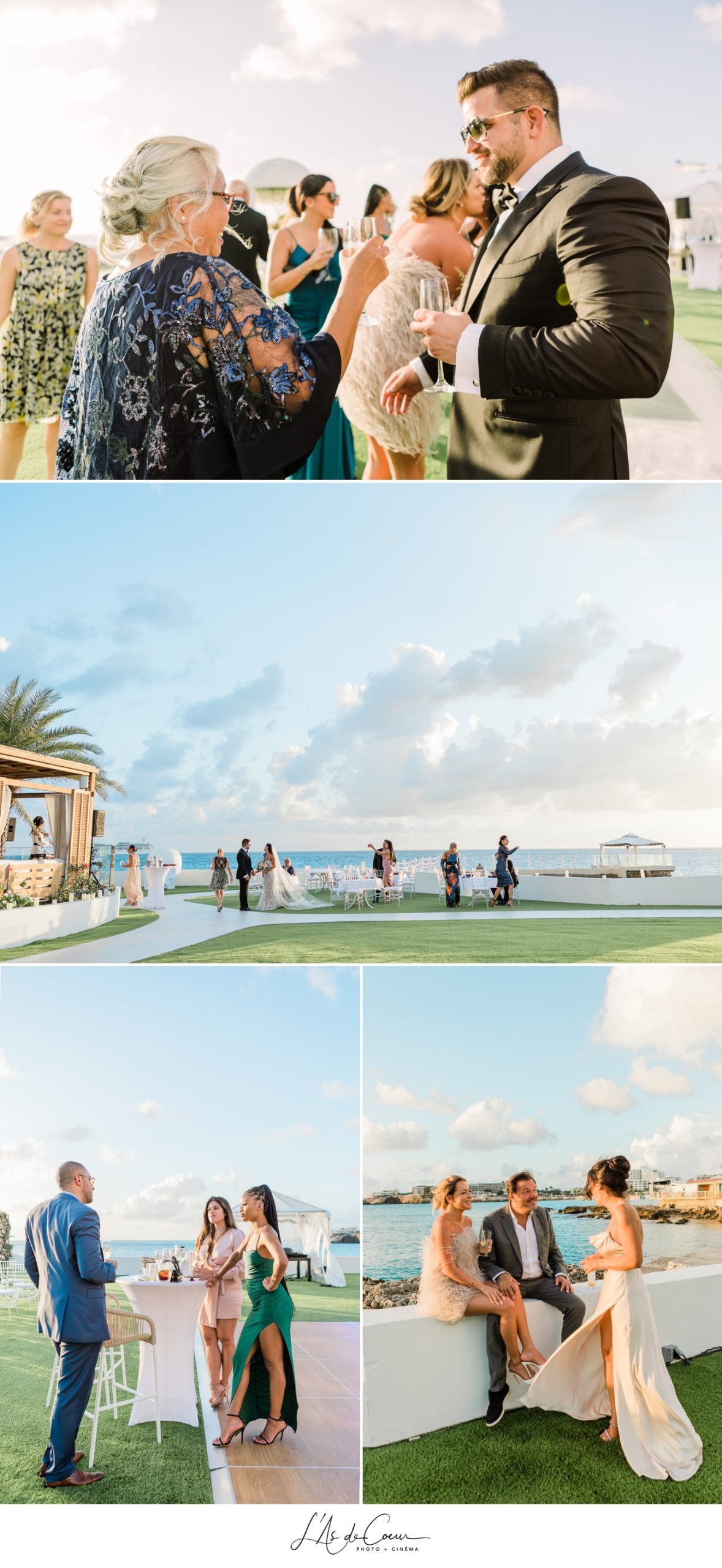 Caribbean wedding photographer cocktail