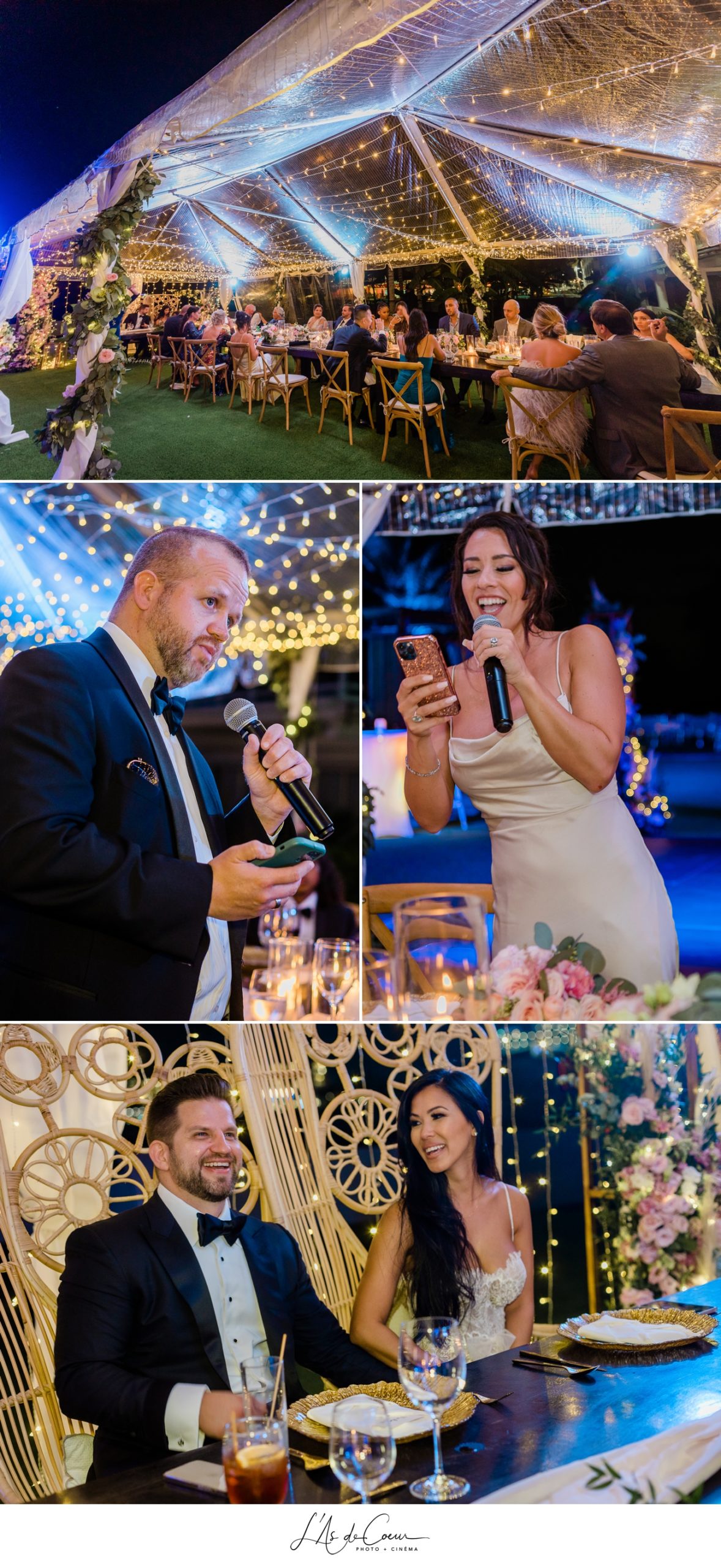Wedding photographer Sint Maarten speeches