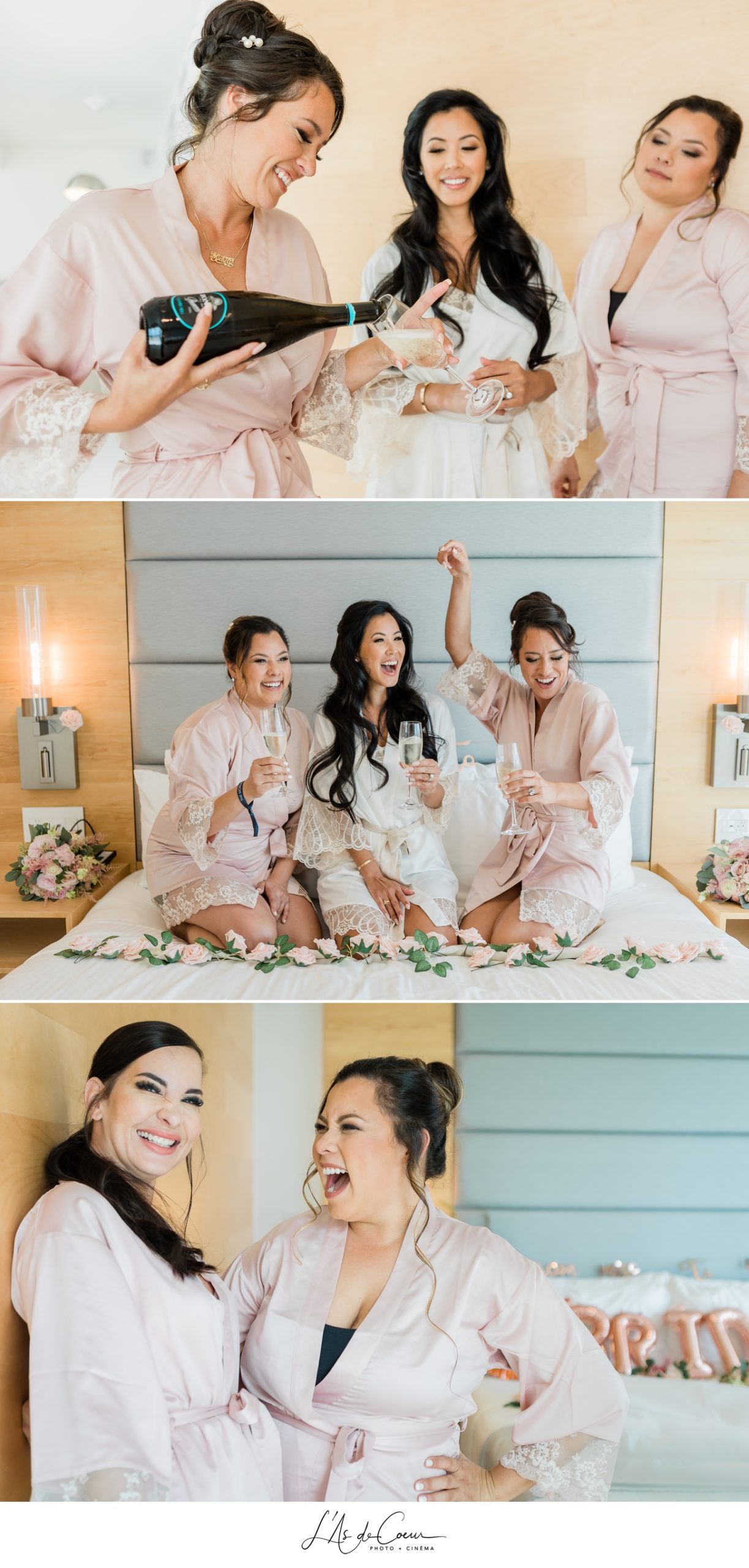 SXM wedding photographer bridesmaids