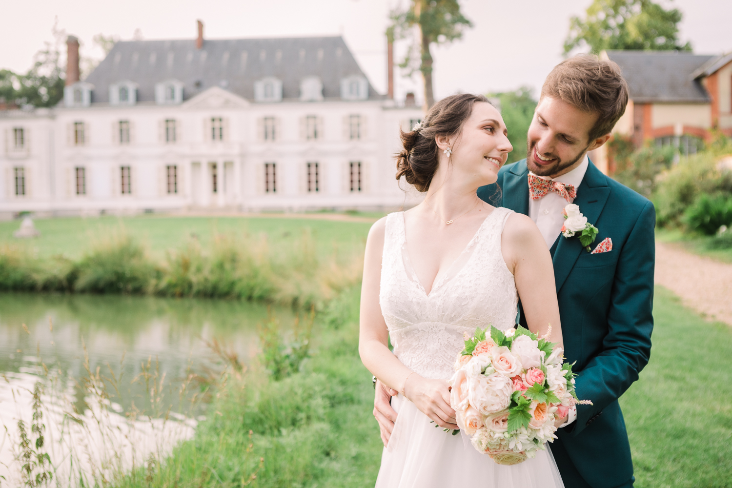 Mariage élégant Au Château Barthélemy, Yvelines